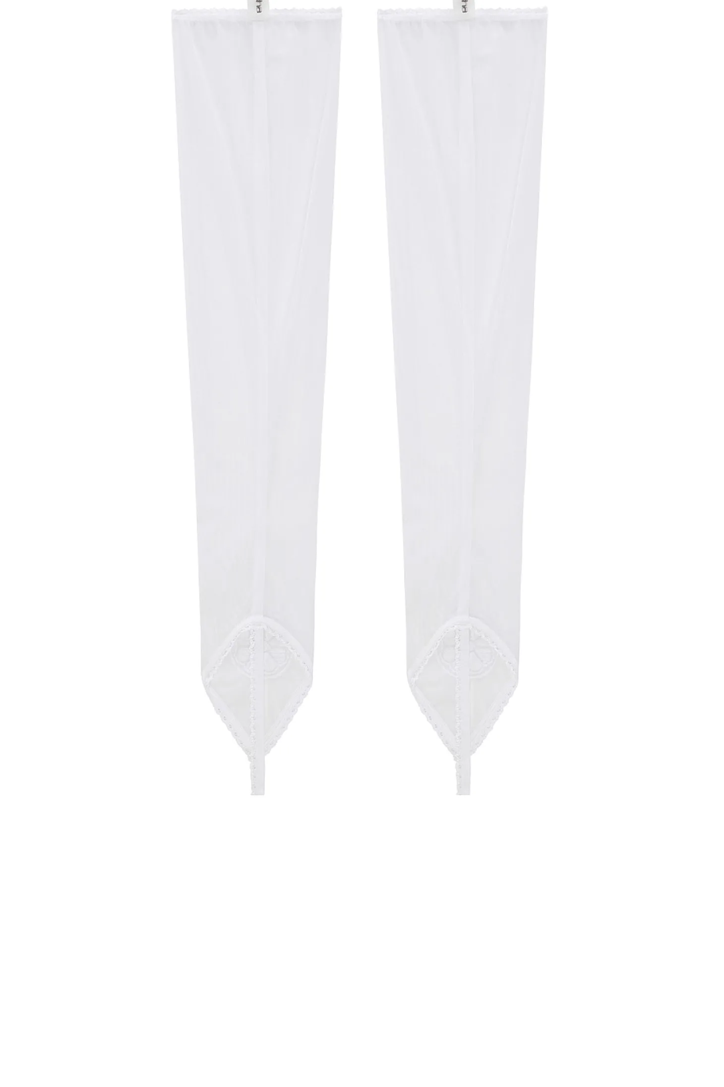 Mesh Socks With Embroidery Logo