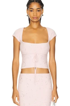 Miki Sequin Knit Top