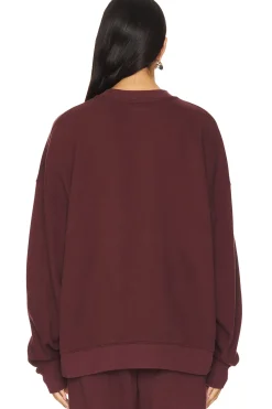 Miles Oversized Sweatshirt Letterman