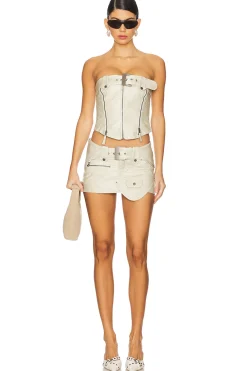 Mini Skirt With Pocket Bag