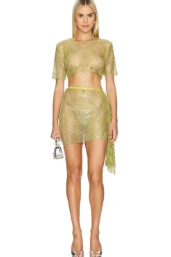 Mini Skirt With Tail