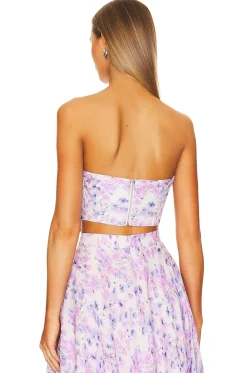 Mirabelle Floral Bustier