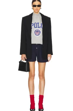 Mock Neck Sweatshirt