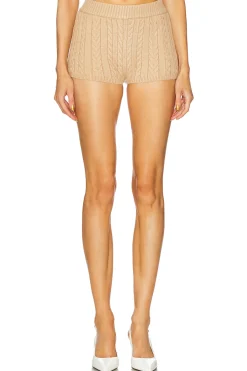 Molly Cable Knit Hot Short