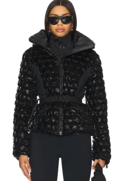 Monique Circle Quilted Down Jacket