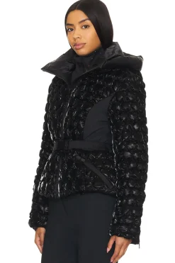 Monique Circle Quilted Down Jacket