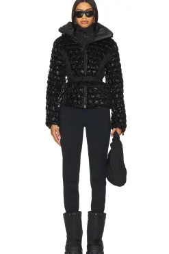 Monique Circle Quilted Down Jacket