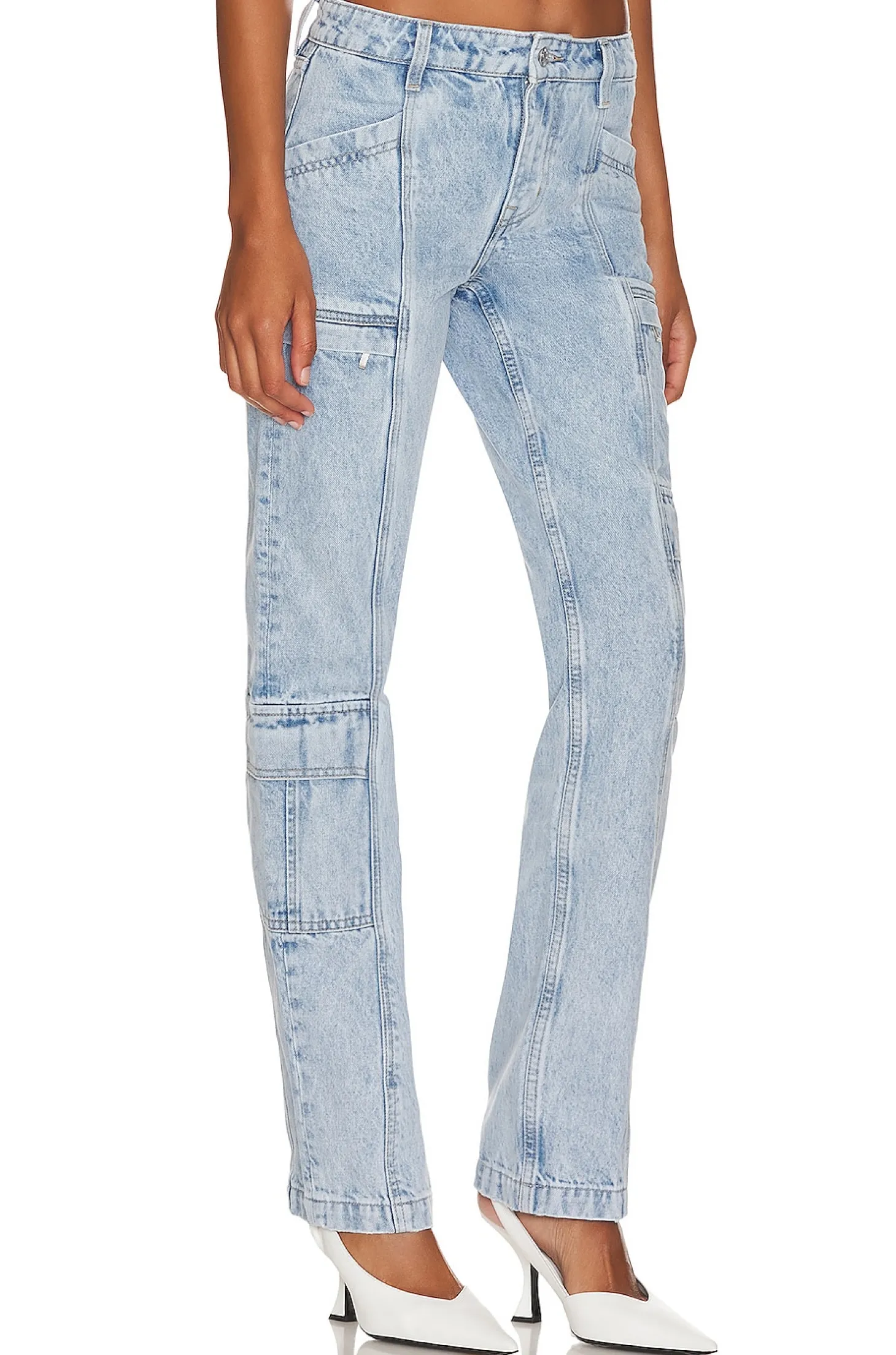 Naomi Low Rise Slim Cargo