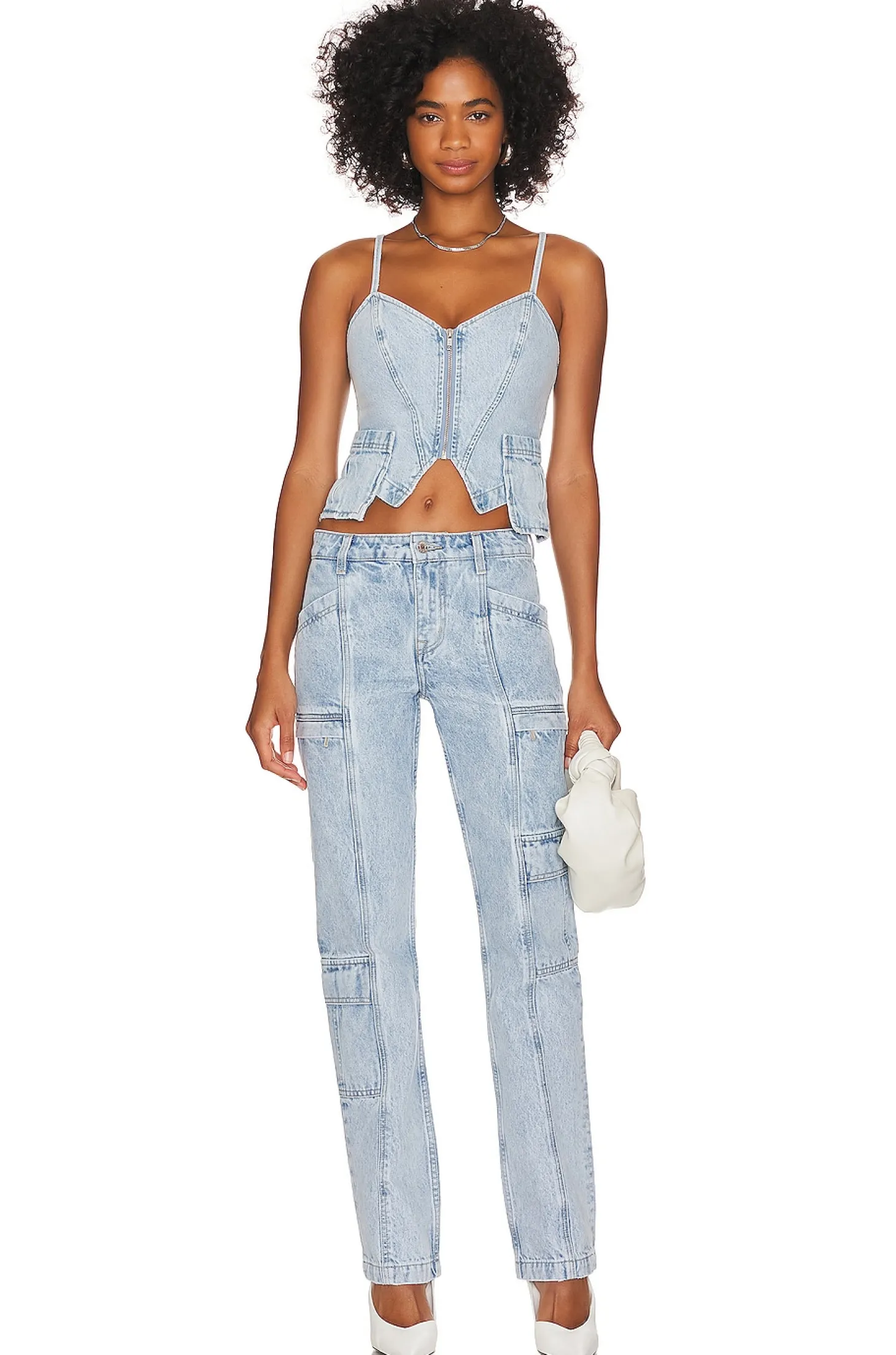 Naomi Low Rise Slim Cargo