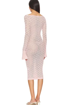 Netia Long Sleeve Midi Dress