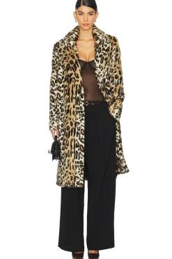 Nicholas Oversized Faux Fur Coat