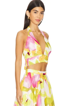 Nicolette Halter Crop Top