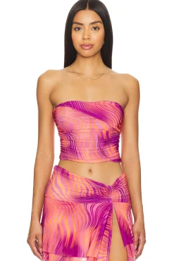Niko Ruched Tube Top
