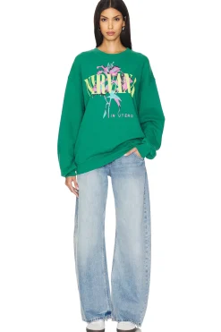 Nirvana Lilies Bf Crew Sweatshirt