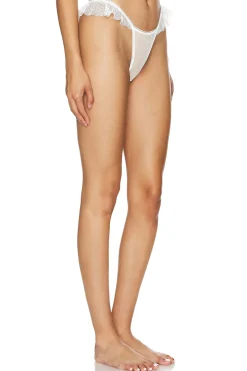 Nothing But Net Ruffle Thong