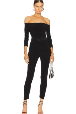 Off Shoulder Catsuit