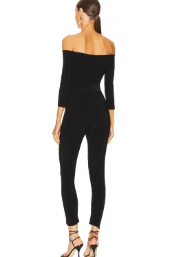 Off Shoulder Catsuit