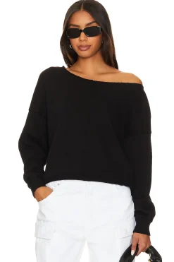 Off The Shoulder Crewneck