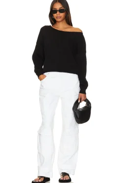 Off The Shoulder Crewneck