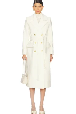 Olina Long Coat With Belt