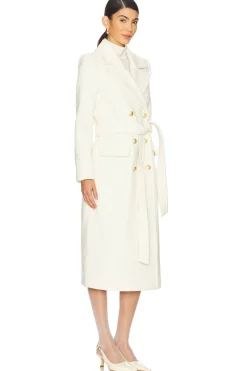 Olina Long Coat With Belt