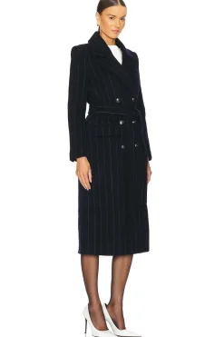 Olina Long Coat With Belt