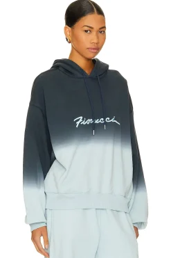 Ombre Squiggle Logo Hoodie