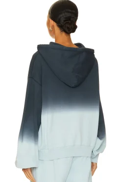 Ombre Squiggle Logo Hoodie