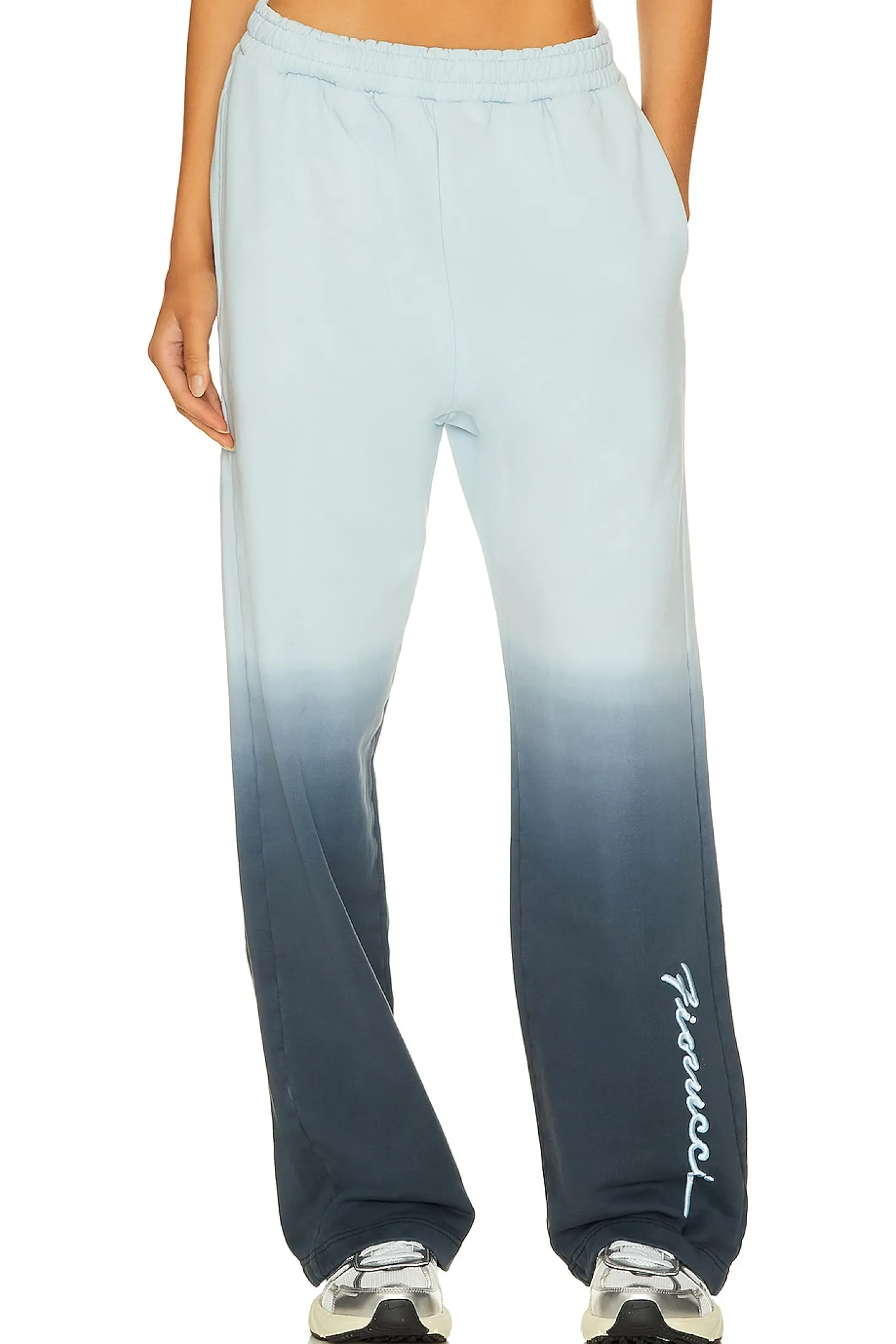 Ombre Squiggle Logo Oversized Joggers