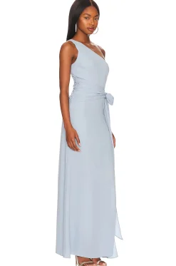 One Shoulder Evening Dress