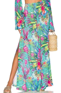 Open Side Wide Leg Pant