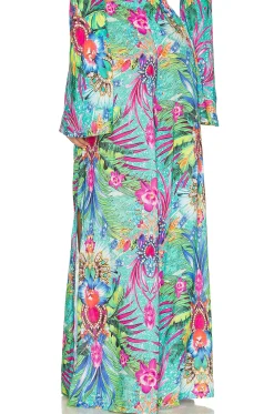 Open Side Wide Leg Pant