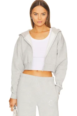 Organic Cropped Hoodie