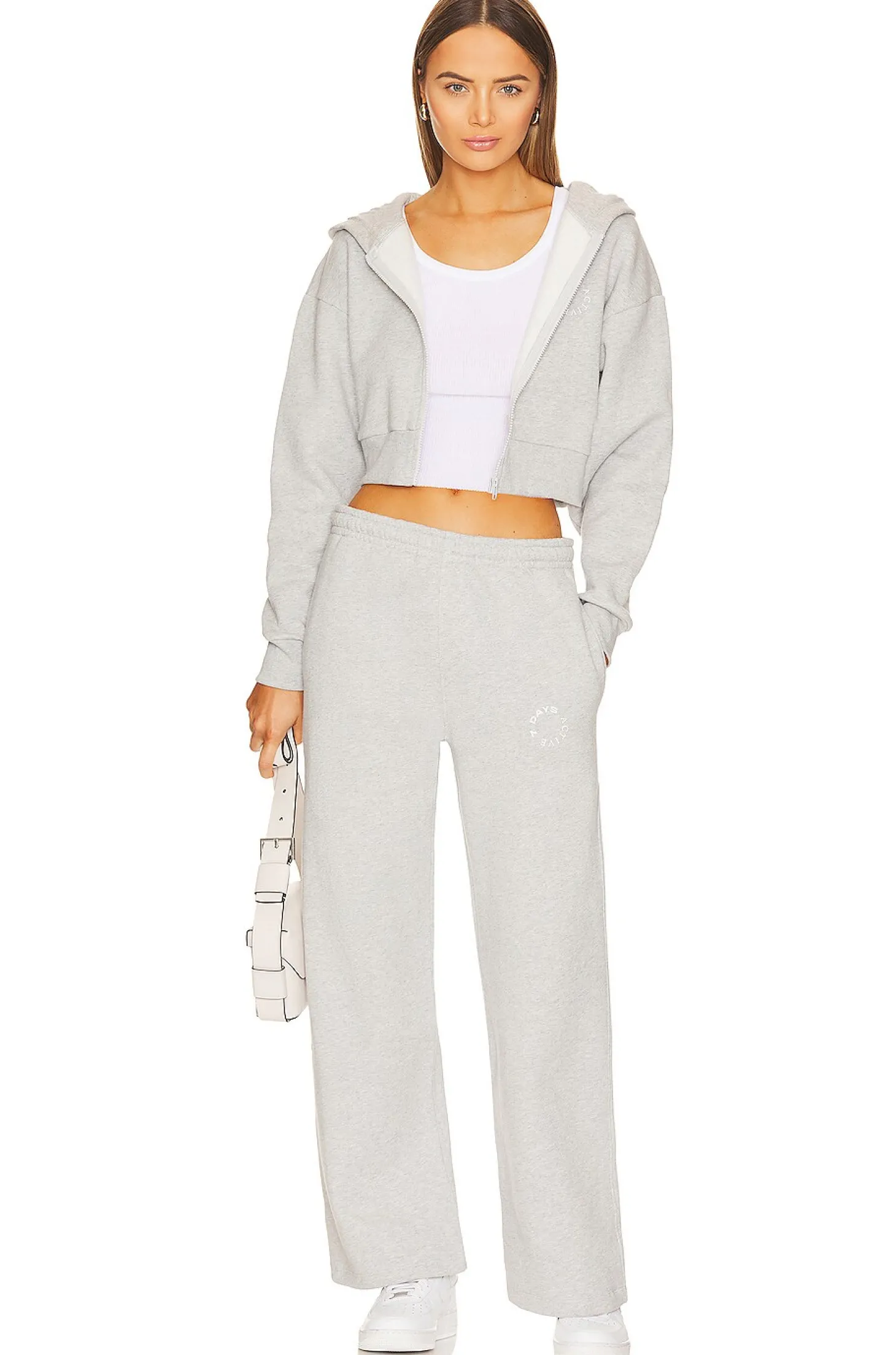 Organic Cropped Hoodie