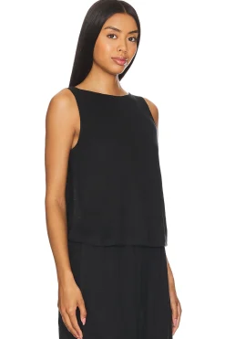 Organic Linen Crop Tank