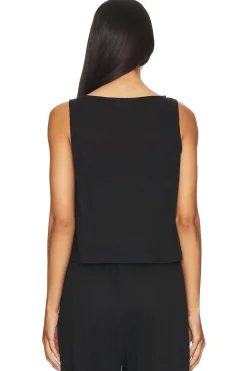 Organic Linen Crop Tank