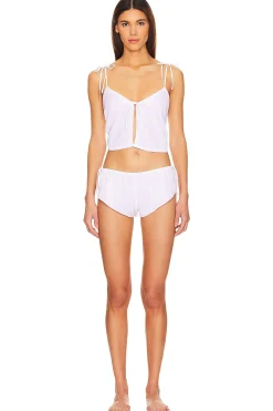 Ottilie Cropped Cami And Short Set