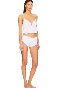 Ottilie Cropped Cami And Short Set