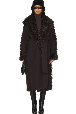 Over Size Wrap Coat