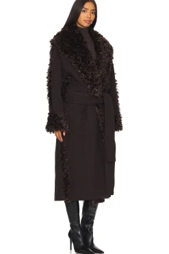 Over Size Wrap Coat