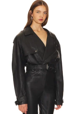 Oversized Leather Motorcycle Jacket