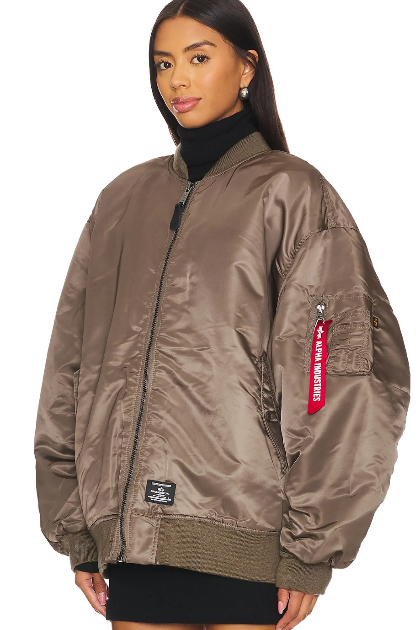 Oversized Ma-1 Flight Jacket