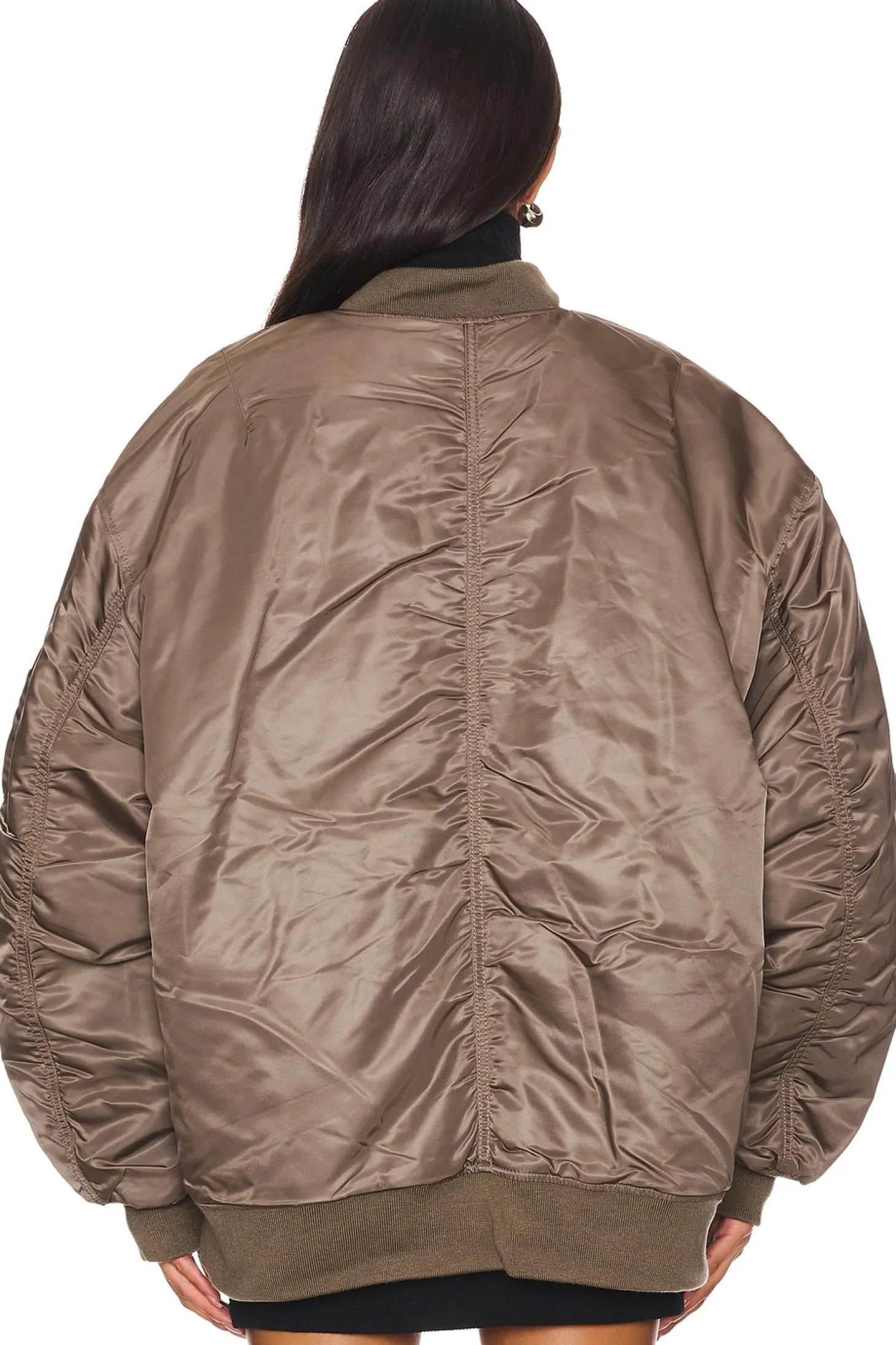 Oversized Ma-1 Flight Jacket