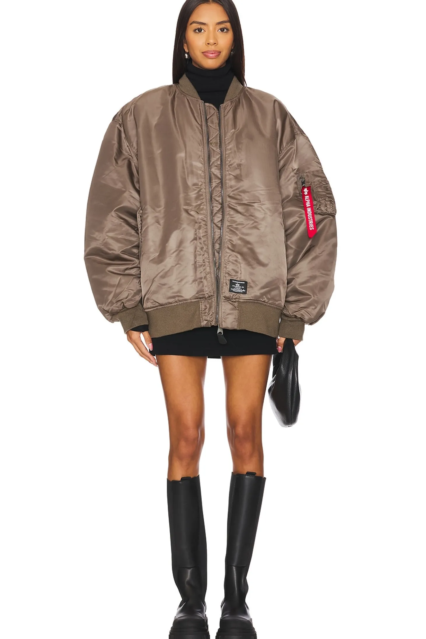 Oversized Ma-1 Flight Jacket