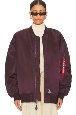 Oversized Ma-1 Flight Jacket