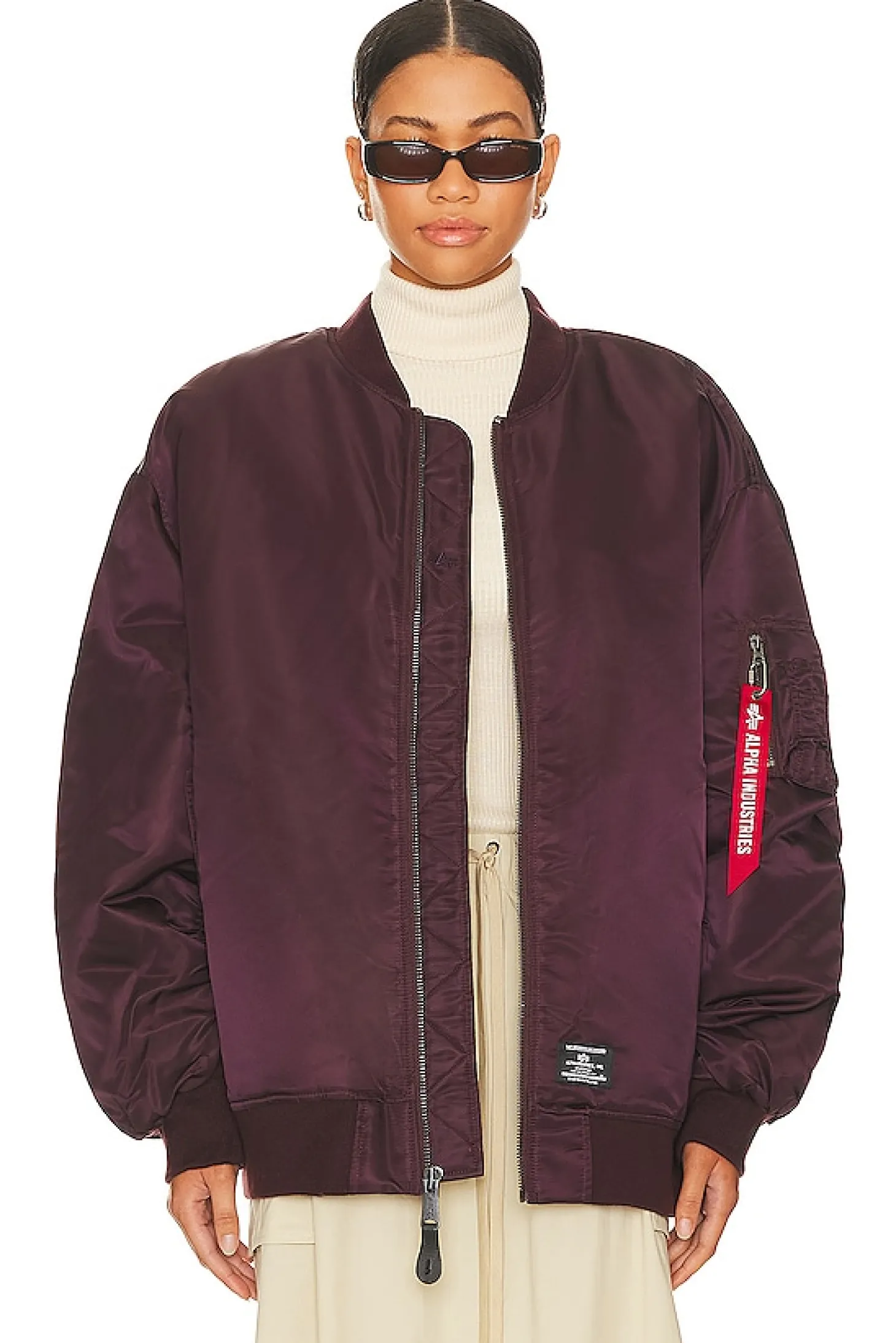 Oversized Ma-1 Flight Jacket
