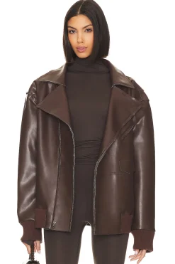 Oversized Moto Jacket