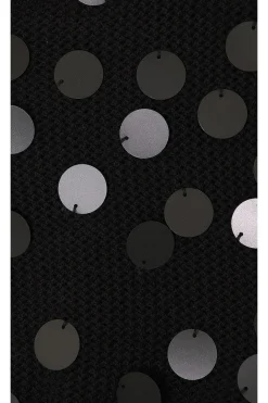 Paillette Micro Crop Cardigan