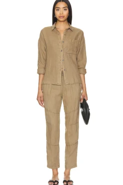 Patched Pull On Pant