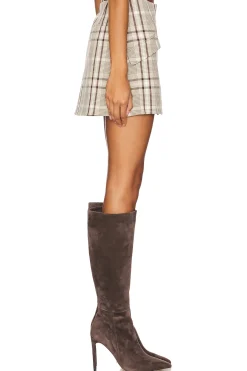 Payton Wrap Mini Skirt